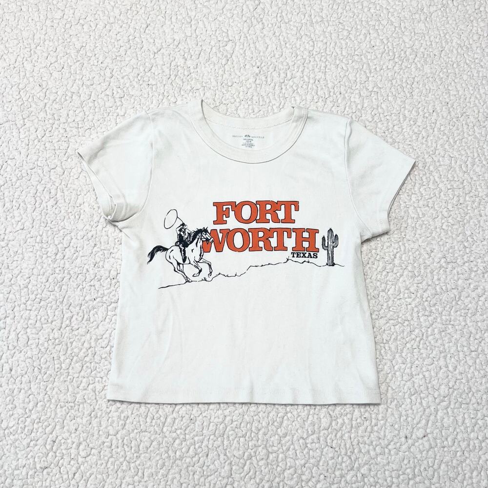 Brandy Melville Fort Worth Texas Graphic Shirt